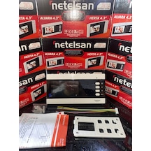 Netelsan Alvara 4 3 '' Görüntülü Şube Diafon