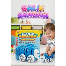 Montessori Balık Araba - Bpa Free & Non-toxic Abs Plastik Eğitici Oyuncak Balık Araba