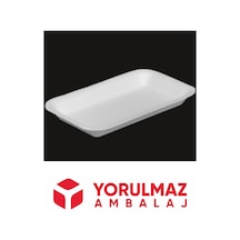 Yorulmaz Ambalaj Kullan At Köpük Tabak 2 KG 100 Adet