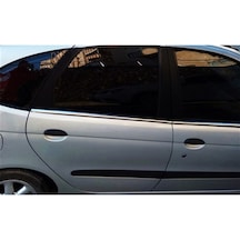 Woc Chrome Renault Scenic Krom Cam Çıtası 1996-2003 4 Parça Pasla