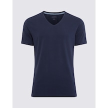 Marks & Spencer Yumuşak Dokulu Kısa Kollu Atlet T14001680h Lacivert
