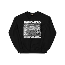 Tarzsokak Radiohead Sweatshirt Siyah