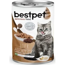 Bestpet Parça Etli ve Ciğerli Yetişkin Kedi Konservesi 400 G