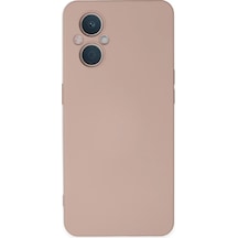 Lvsqvr Newface Oppo Reno 7 Lite Kılıf Nano İçi Kadife Silikon - Pudra