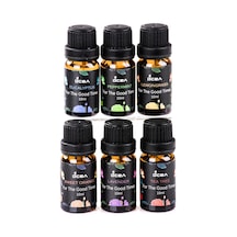 Mukko Home Aroma Therapy 6'li Set Doğal Buhurdanlik Yaği & Nemlendirici Yaği & Difüzör Standart