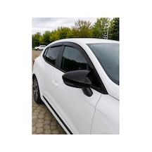 Renault Clio 5 2019+ Araca Özel Cam Rüzgarlığı + Yarasa Ayna Kapağı A+ İthal