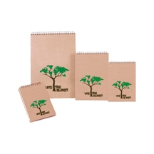 Keskin Color Bloknot Planet Spiralli Dikey Sarı Sert Kapak Çizgisiz 120 YP 20x28 143300-99