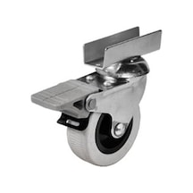 Hts U Tablalı Frenli Döner Mobilya Tekeri Çap 52 Mm Kod 256