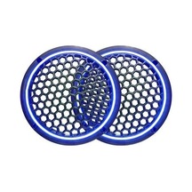 Bolsat Oto Hoparlör Montaj Kapağı 20cm Neon Işıklı 2 Li Takım