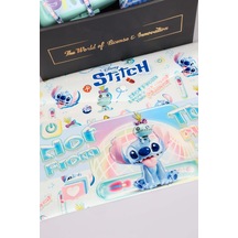 Stitch Lisanslı Kırtasiye Seti, Matara, Beslenme Kutusu, Kalem, Silgi Ve Kalemtraş Tek Renk