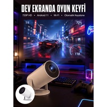 Ers Hdmı Ve Full Hd Teknolojili 160 Ansı Lümen Kablosuz Projeksiyon Yeni Nesil 84681873