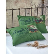 Komfort Home Baskılı Pamuklu Silikon Dolgulu Yastık 50 x 70 Cm -1 A N11.1106