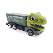 Sürtmeli T-rex Kafalı Mini Konteynır Tır