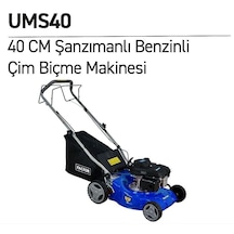 Kama By Reis Factor UMS40 400 MM Şanzımanlı Benzinli Çim Biçme Makinesi