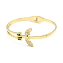 Melek Kanadı Bilezik - Altın Çok Renkli