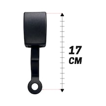 Evrensel Bükümlü Emniyet Kemeri Karşılığı 17 Cm - Esnek Saclı Kilit Yan Tok