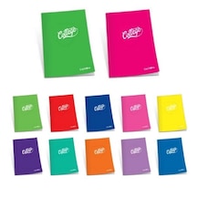 Çınar College A4 80 Yp Çizgili Pp Kapak Dikişli Defter 76004- 3 Adet Çeşitli Renk Ve Desen