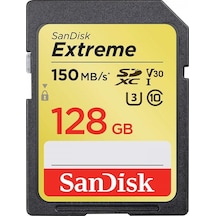 SANDISK 128GB EXTREME SDSDXV5-128G-GNCIN SDH   HAFIZA KARTI