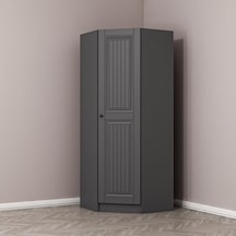 Kale 1 Kapaklı Köşe Dolap Antrasit Mebran Antrasit İlkbahar 210cm Antrasit Kale 1 Kapaklı Köşe Dolap Antrasit Mebran Antrasit İlkbahar 210cm Antrasit