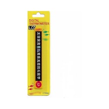 Liya Dijital Yapışkanlı Akvaryum Derecesi Thermometer Lcd