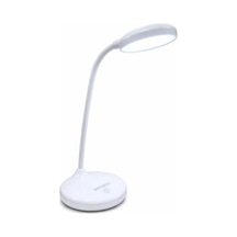 360 Derece Döner Led Masa Lambası, Ayarlanabilir Parlaklık, Dokunmatik Kontrol, Usb Şarj, Göz Koruma Özelliği İle Beyaz Işık 1977 .