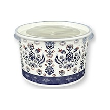 100 Adet 16 Oz Seramik Desenli Karton Çorba Kasesi Aşure, Dondurma