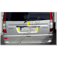Mercedes Viano Krom Bagaj Çıtası 2004-2014 Paslanmaz Çelik