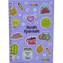Melimelek Benim Ajandam Sticker 6 Dd-021 Çok Renkli