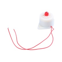 319203 Eıtgzwas Bj-3 Ac220v Endüstriyel Led Flaşör Kırmızı Alarm Siren Buzzer 100db Beyaz