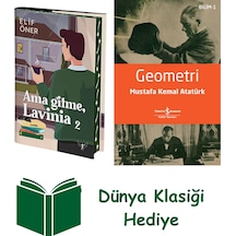 Ama Gitme Lavinia - 2 Ciltli + Geometri + Dünya Klasiği Hediye