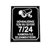 Güvenliğiniz Için Bu Işyeri 7-24 Kamera Ile Izlenmektedir (530084419)
