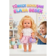 Elara Türkçe Konuşan 35cm Kafası Kolları Ve Bacakları Et Bebek Gövdesi Sert Plastik Oyuncak Bebek 1 81594454