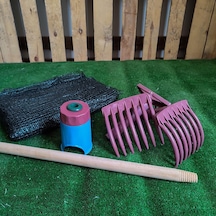 Zeytin Tırmığı + Zeytin Dilme Aparatı + Fırça Sapı + 5x6 Zeytin Sergeni Zeytin Toplama Tarağı Ve Zeytin Çizme Aleti