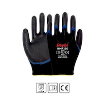Beybi CNMF610D 10 Beden 12li Kesilmeye Dayanıklı Mikro Köpük 3-4 Nitril Kaplı Eldiven