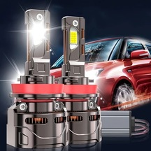 Cordial H11 95000lm Süper Parlak Led Canbus H8 H9 H16 H7 H18 9005 9006 9012 Araba Far Ampulleri