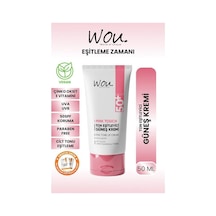 Wou Ton Eşitleyici Güneş Kremi 50+ 50ml.