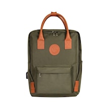 Npo Dailylife 16" Unisex Smart Notebook Günlük Sırt Çantası-Haki