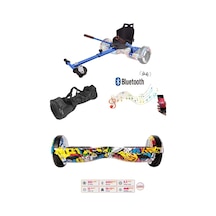 Citymate Elektrikli Kaykay Hoverboard Akıllı Denge 6.5 Inch + Hoverkart + Çanta Extrem Paket D01