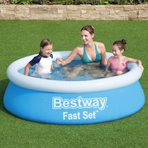 Bestway 57392 Büyük Şişme Havuz 183 x 51 CM Çok Renkli