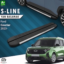 S-dizayn Ford Courier 2 S-line Krom Yan Basamak 183 Cm 2023 Üzeri