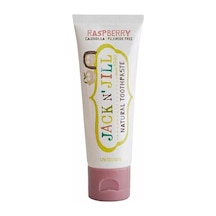 Jack NJill Raspberry Ahududu Aromalı Doğal Çocuk Diş Macunu 50 G