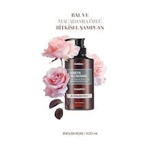 Kırılma Karşıtı Besleyici Bakım Şampuanı Kundal Honey & Macadamia Nature Shampoo 500ml English Rose