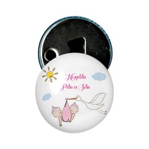 Famous Bebek Şekeri Magnet Bebek Mevlüt Hediyelik Isimli Kapak Açacak  (434855988)