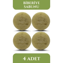 Sabunal Biberiye Sabunu 4 Adet - Saç ve Cilt İçin Arındırıcı Doğal Sabun