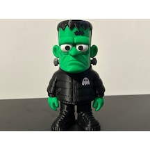 Frankenstein Figürü - 3d Yazıcı Tasarım Modern Korku Biblosu - Şişme Montlu Frankenstein