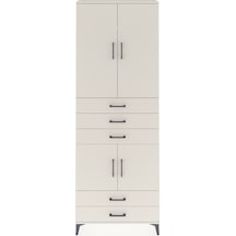 Arges Dolap 4 Raflı 5 Çekmeceli 4 Kapaklı 88x30x243 Aytaşı-ay... Aytaşı