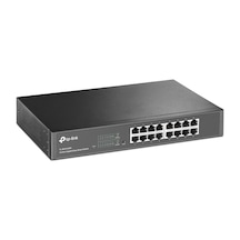 Tp-link Jetstream Tl-sg1016de - Anahtar - Yönetimli - 16 X 10/100/1000 - Rafa Monte Edilebilir