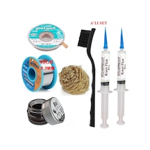 Mechanic Lehim Teli 0,3mm 40gr Havya Uc Temizleyici Rslasm Flux Ve Cp-3515 Lehim Emme Teli Seti1 St09