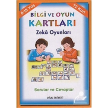Bilgi ve Oyun Kartları Zeka Oyunları 8-15 Yaş Kod: 29