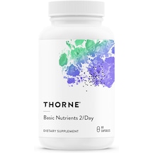 Thorne Basic Nutrients 2/day 60 Capsules Orijinal Ürün Dmmedicineden